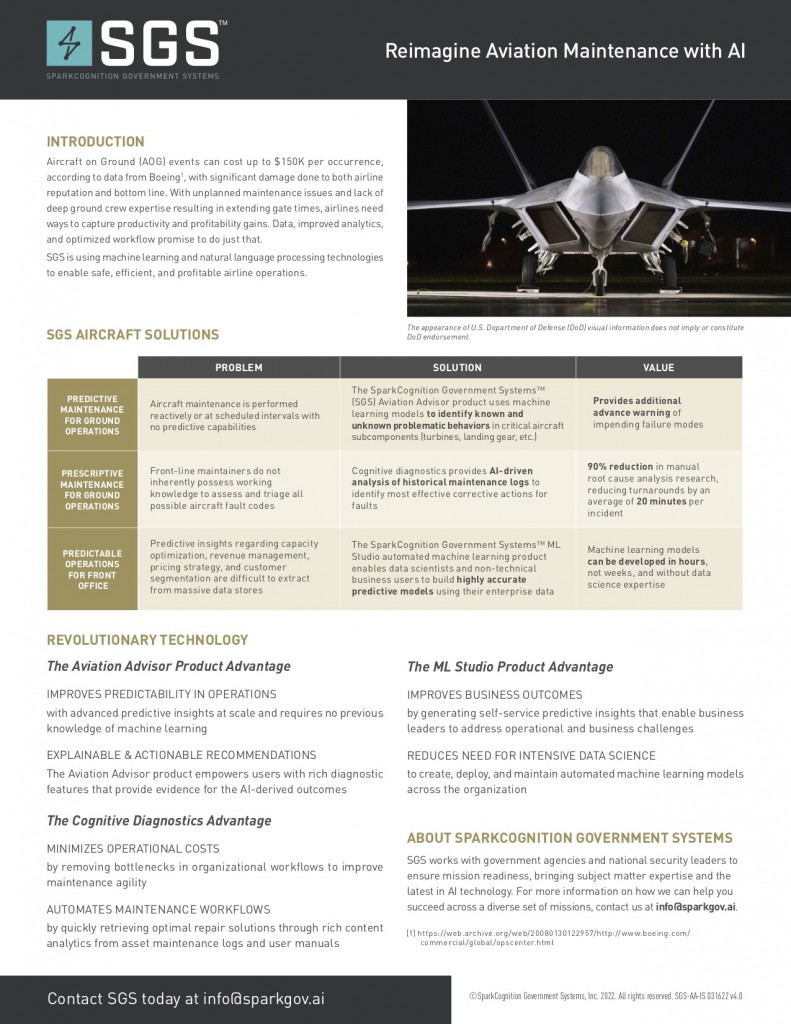 (EDITS) Reimagine Aviation Maintenance with AI SGS-AA-IS 031622 v4.0_PRINT copy